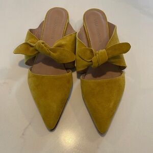 Ulla Johnson Genuine Suede pointed toe slip on mule- Size 37